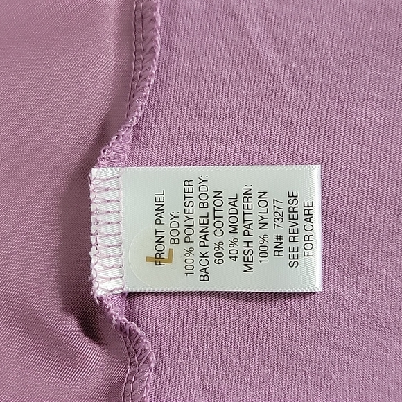 Dana Buchman Women's Purple W/ Sequin Accent Sleeveless Top, L - Picture 7 of 8